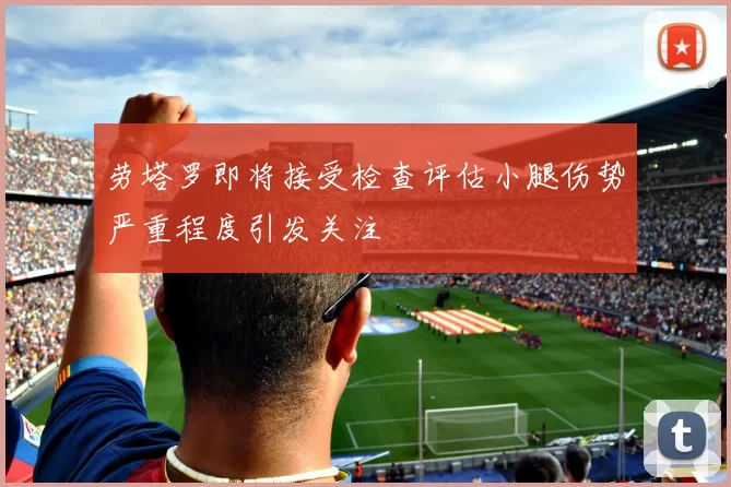 劳塔罗即将接受检查评估小腿伤势严重程度引发关注